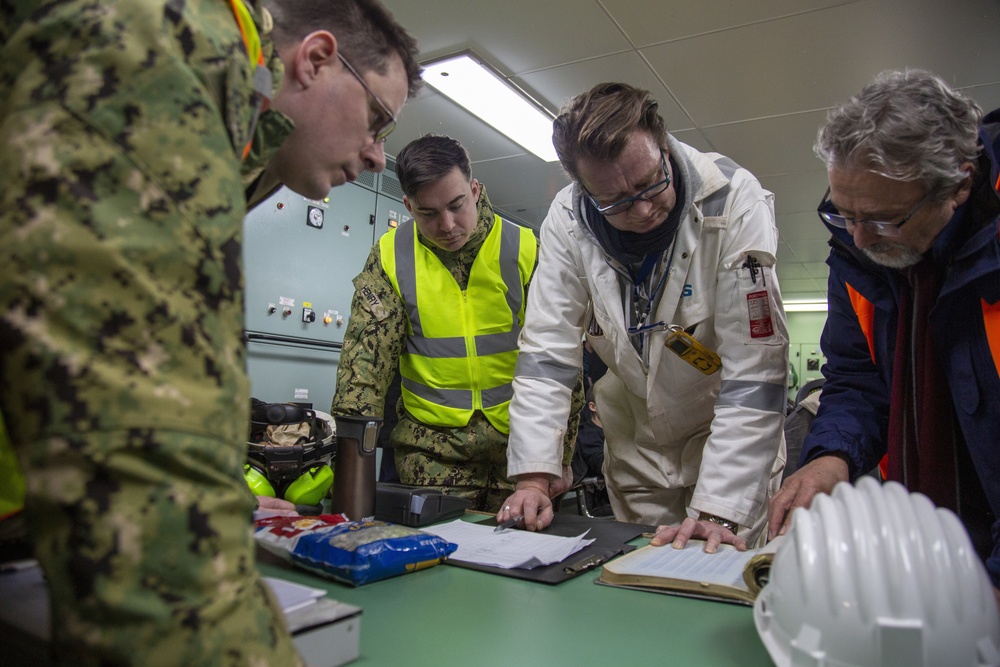 Specialists confirm soundings aboard M/V Endurance