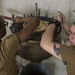 GHWB Sailors Disassemble Sprinkler System