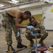 GHWB Sailors Lubricate Sprinkler System