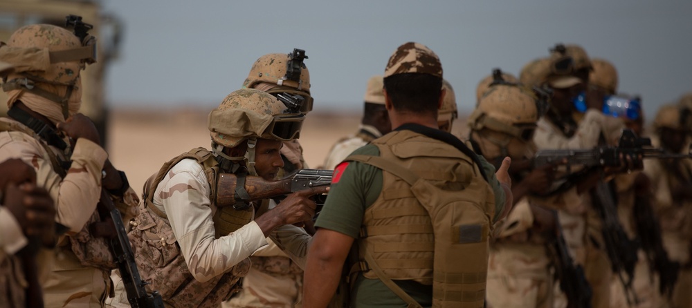 Moroccans provide training for neighboring militaries in Africa during Flintlock 20
