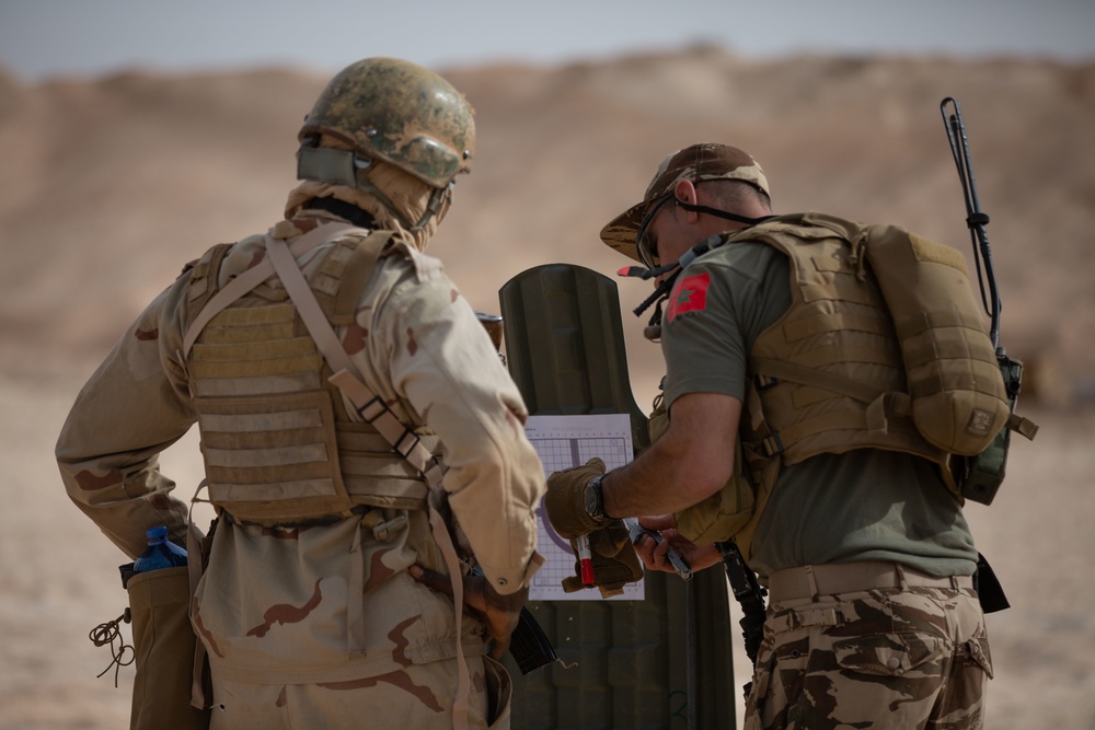 Moroccans provide training for neighboring militaries in Africa during Flintlock 20