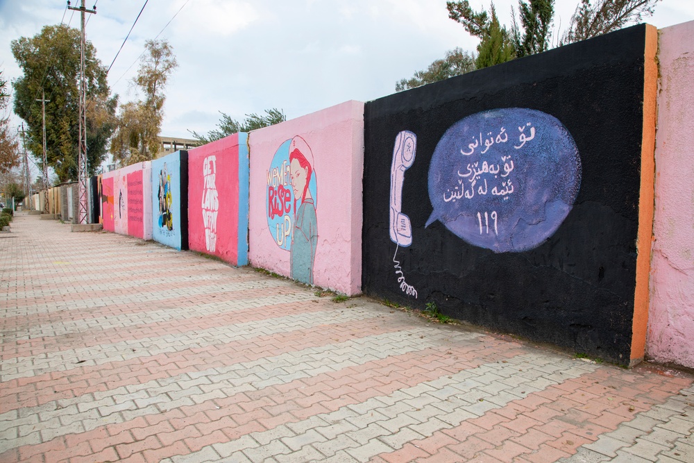 Murals empower women in the Kurdistan Region of Iraq