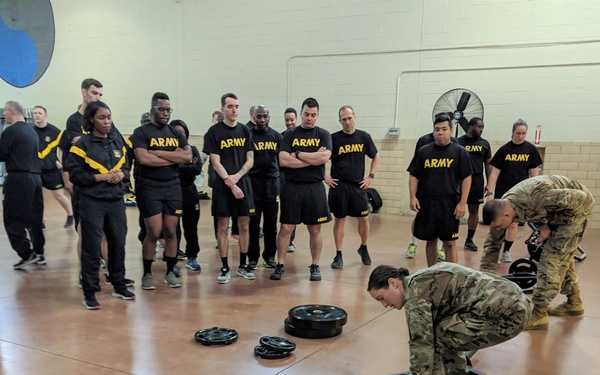 110th Information Operations Battalion prepares for new Army Combat Fitness Test