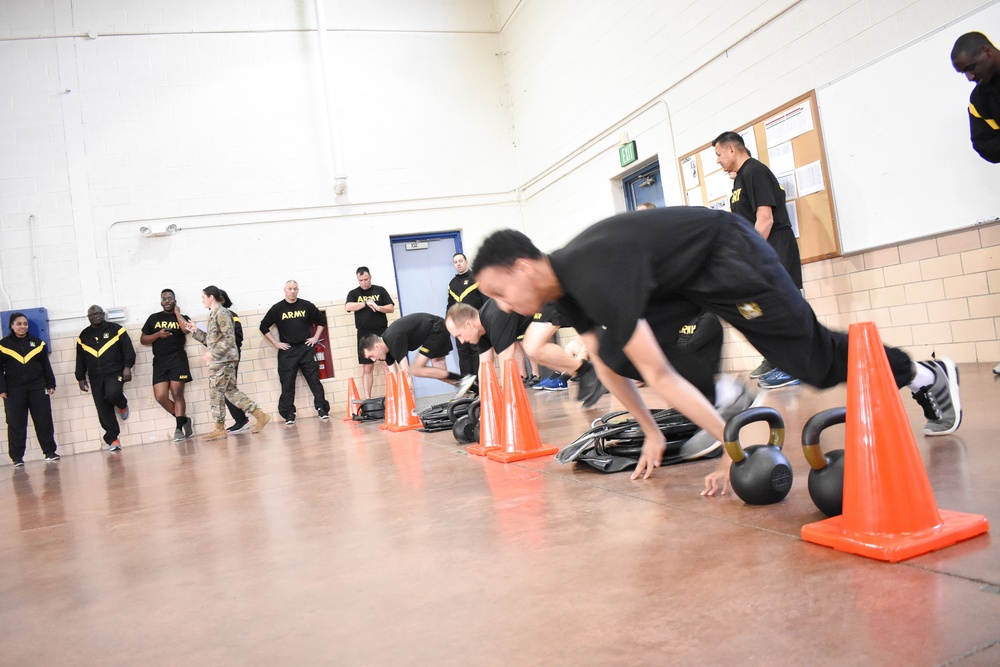 110th Information Operations Battalion prepares for new Army Combat Fitness Test