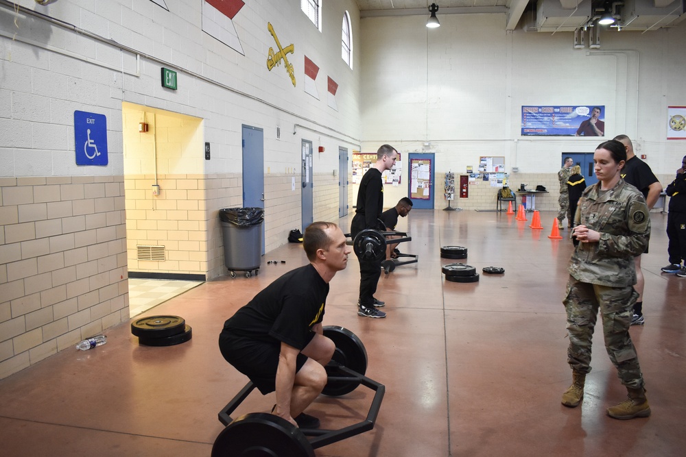 110th Information Operations Battalion prepares for new Army Combat Fitness Test