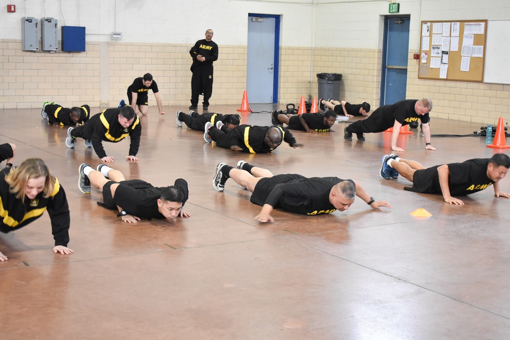 110th Information Operations Battalion prepares for new Army Combat Fitness Test