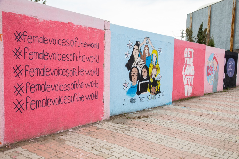 Murals empower women in the Kurdistan Region of Iraq