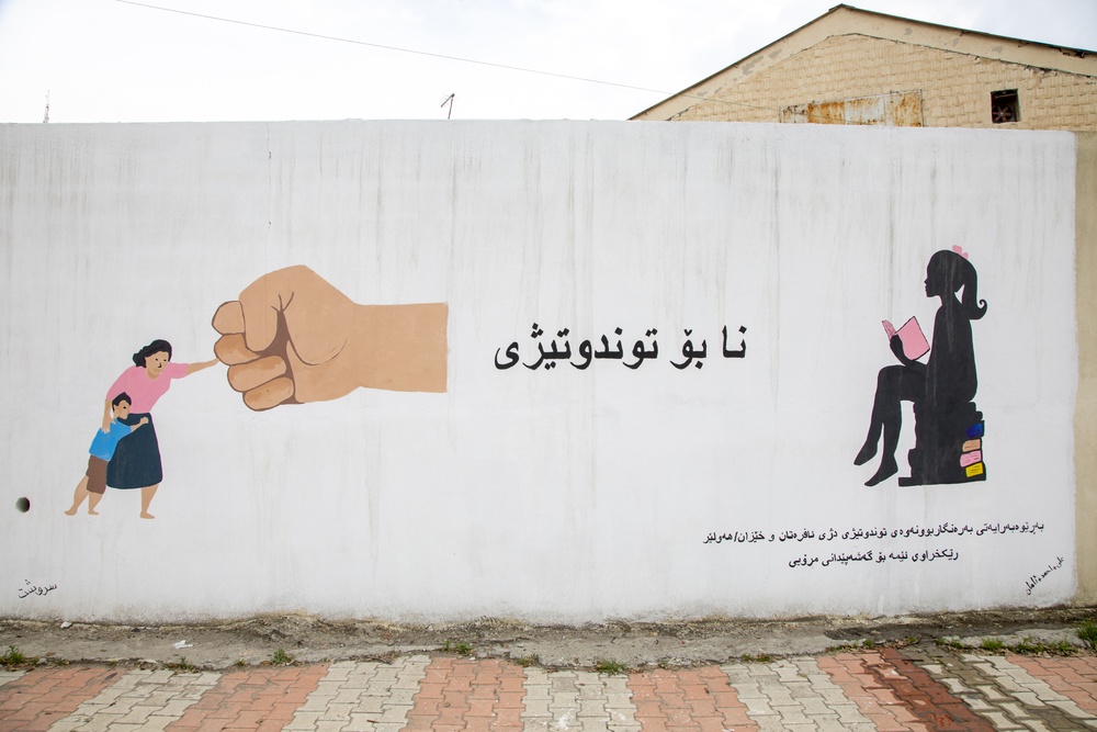 Murals empower women in the Kurdistan Region of Iraq