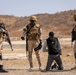 Burkinabe soldiers conduct presence patrols during Flintlock 20