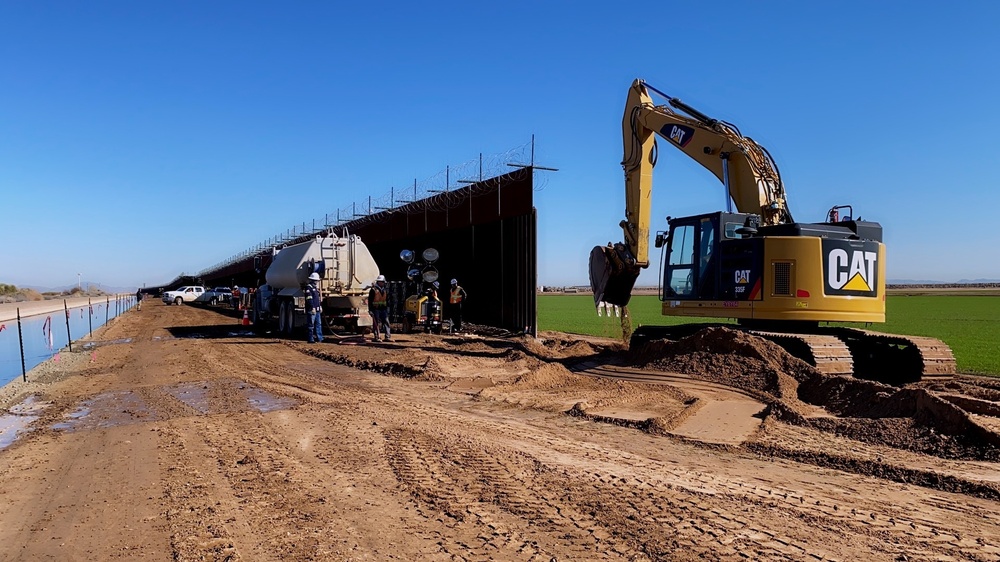 Border Barrier Construction: Arizona 4-Mile Modification