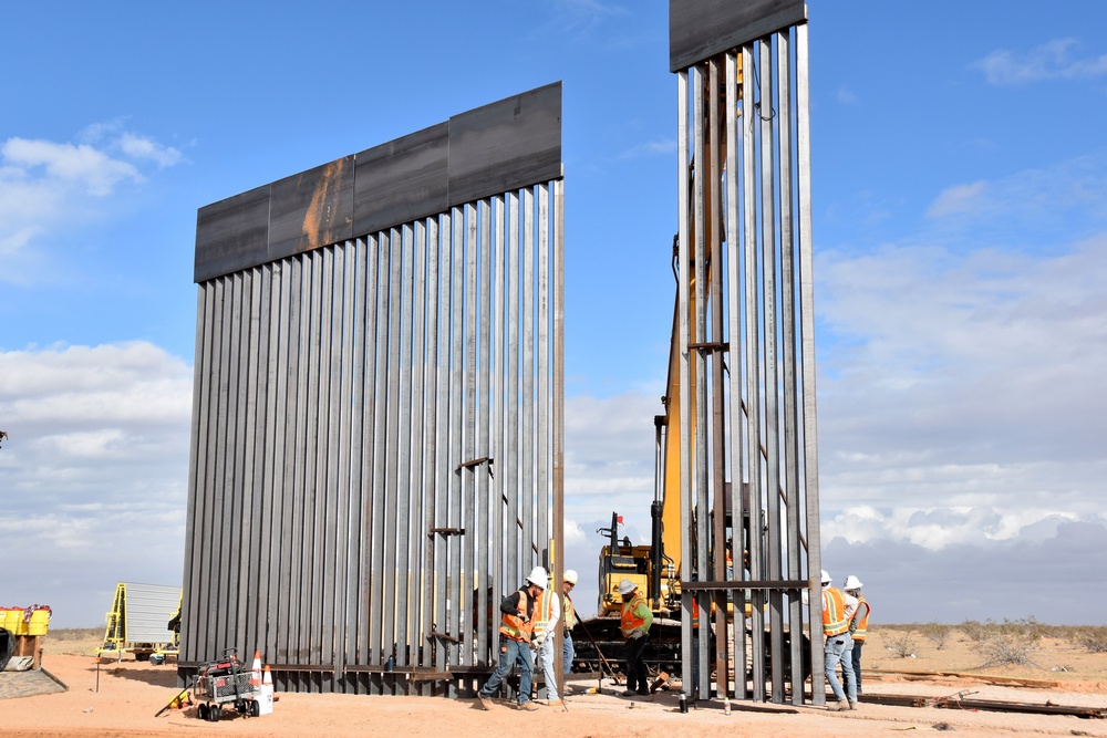 Border Barrier Construction: BMGR (Yuma 2, Yuma 10/27)