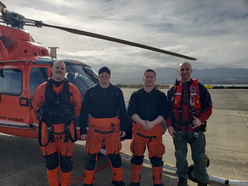 Coast Guard rescues injured hiker near Olympic National Park