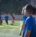Oak Hill Sailors play soccer with Royal Jordanian Navy Sailors