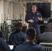 Sailors take part in a CPR class