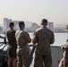 USS New York pulls into ABU DHABI.