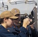 USS New York completes a RAS with the USNS William Mclean