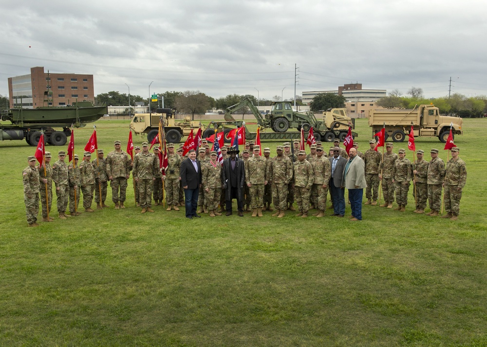 176th Engineer Brigade Change of Commad ceremony