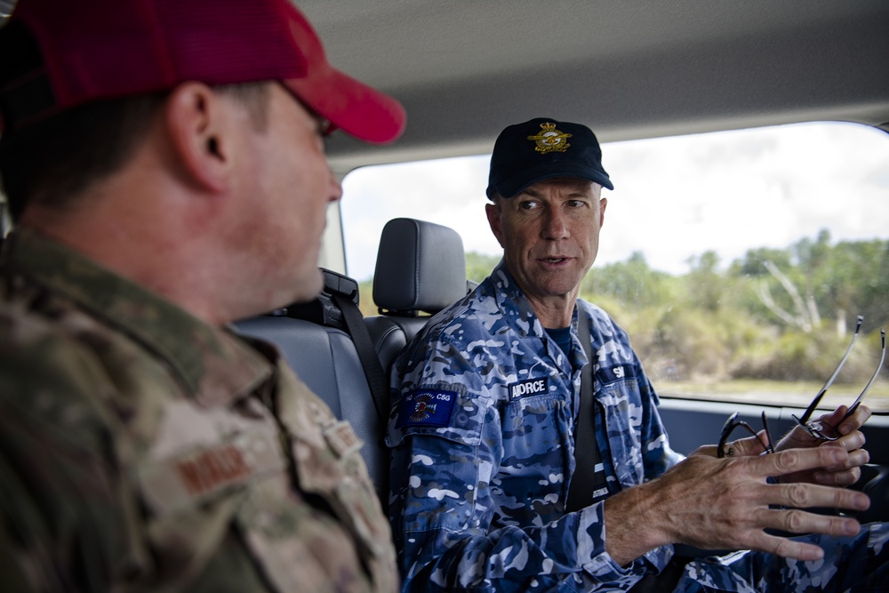 RAAF leaders visit American defenders, rapid engineers