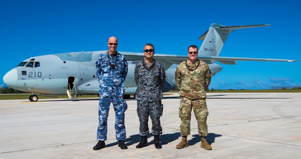 Cope North 20 hosts historic-first U.S., RAAF, JASDF DV visit