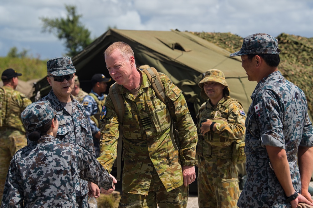 U.S., Australia and Japan conduct humanitarian aid, disaster relief (HADR) operations at Tinian