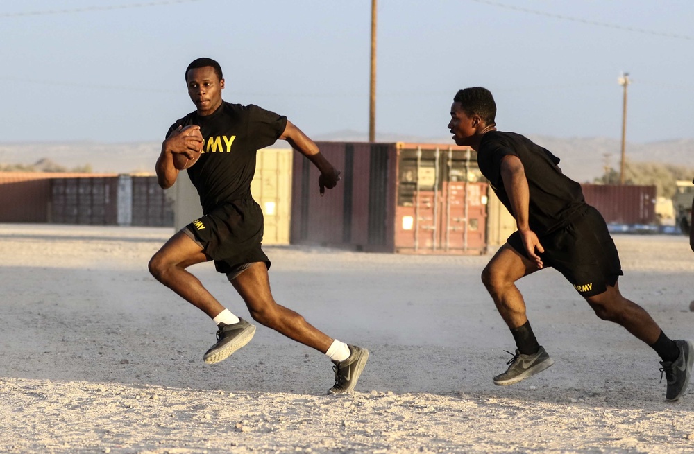 56th Stryker Brigade Combat Team Pickup Football Game