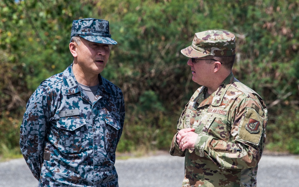 Historic-first: U.S., RAAF, JASDF generals visit Enola Gay atomic bomb load site