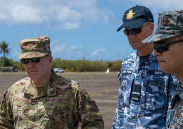 Historic-first: U.S., RAAF, JASDF generals visit World War II atomic bomb load site