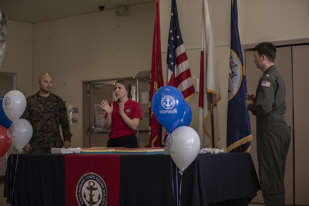 Navy Marine Corps Relief Society celebrates funding support