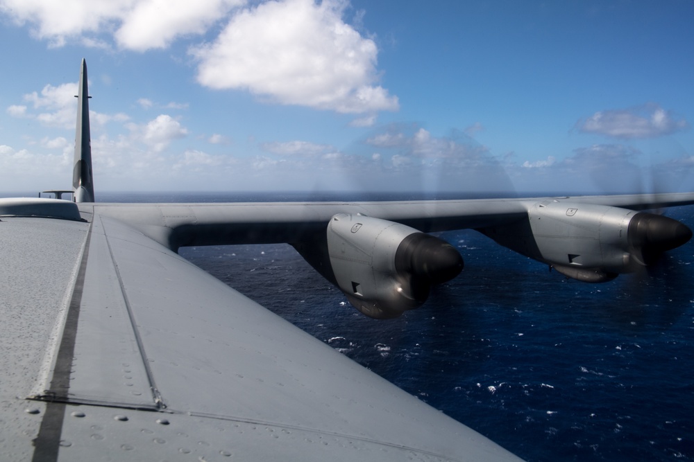 U.S. Air Force C-130J Hercules conducts airdrop mission during Cope North 20