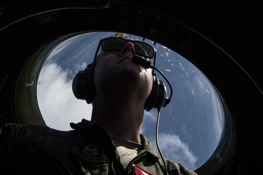 U.S. Air Force C-130J Hercules conducts airdrop mission during Cope North 20