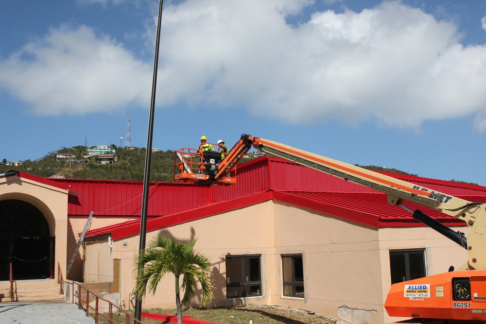 Army Corps of Engineers helps rebuild facilities for the VING.