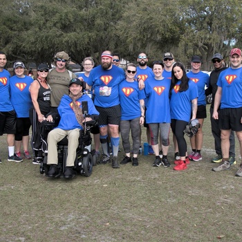 Wounded Warrior walks his way to momentous recovery goal