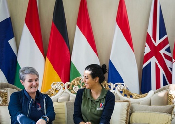 The Exchange store managers at Erbil Air Base