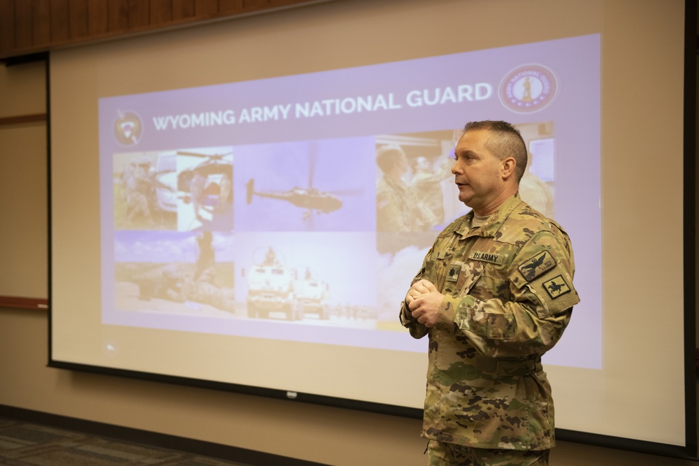 Gillette leadership experiences the Wyoming National Guard