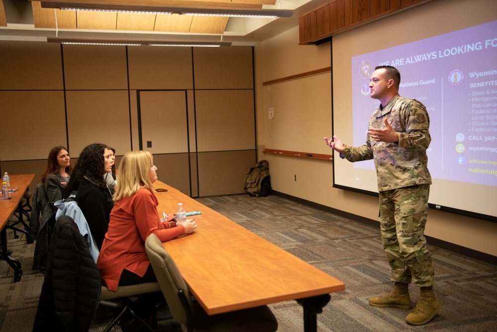 Gillette leadership experiences the Wyoming National Guard