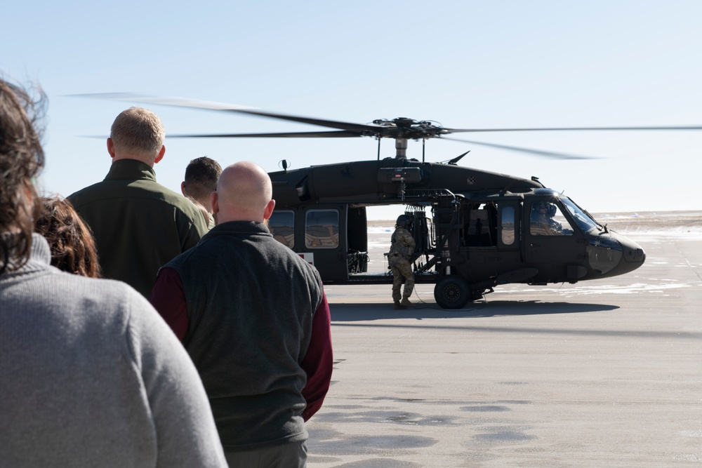 Gillette leadership experiences the Wyoming National Guard