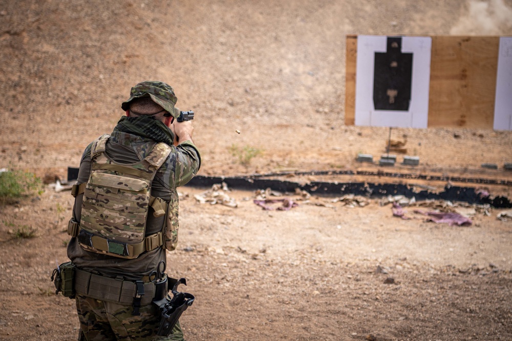 FLINTLOCK 20 Atar Air Base Weapons Training