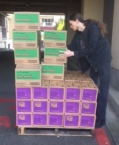 The Exchange Ships 216,000 Boxes of Girl Scout Cookies for Troops Overseas