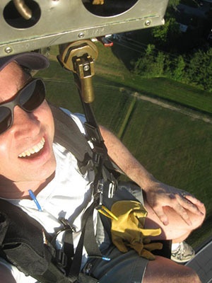NUWC Division Newport mechanical engineer finds work/life balance in the sky