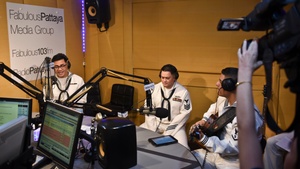 AFN Naples Live On-Air Radio - MC2 Alonzo "Hungry" Martin-Frazier