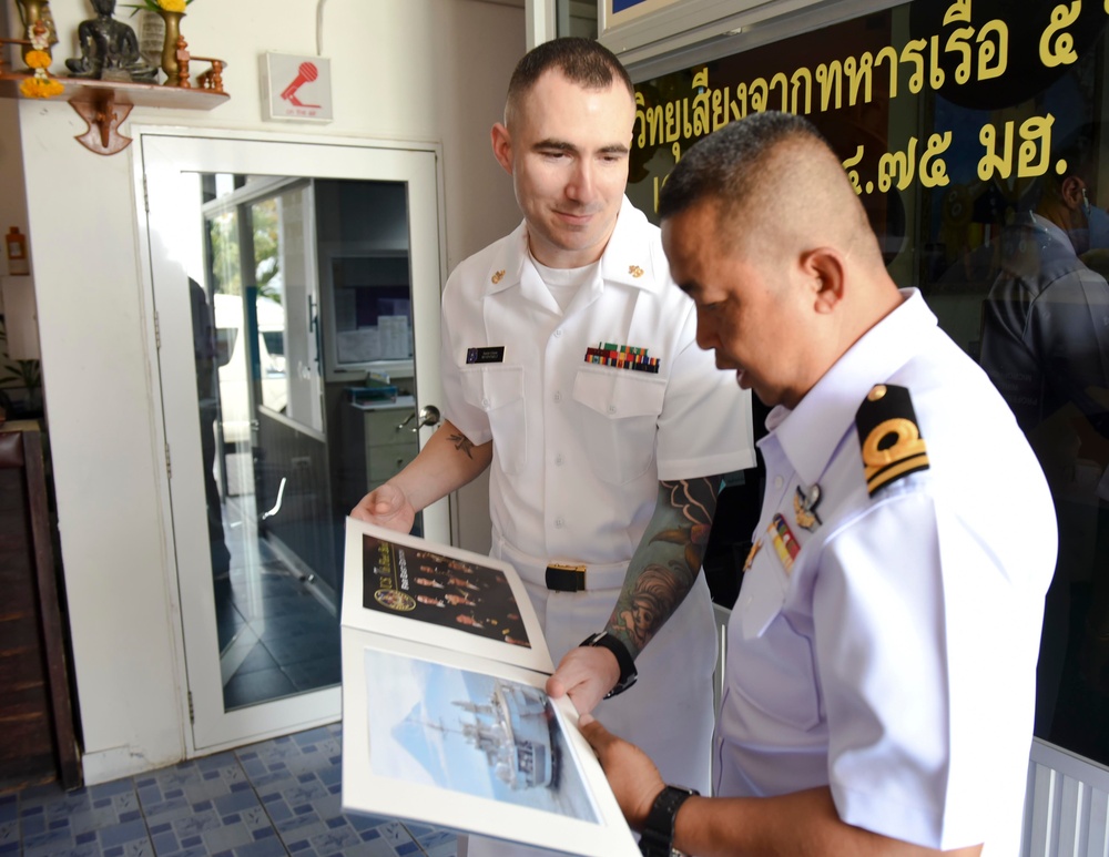 U.S. 7th Fleet Band performs at U.S. Embassy’s Naval Radio Station 5
