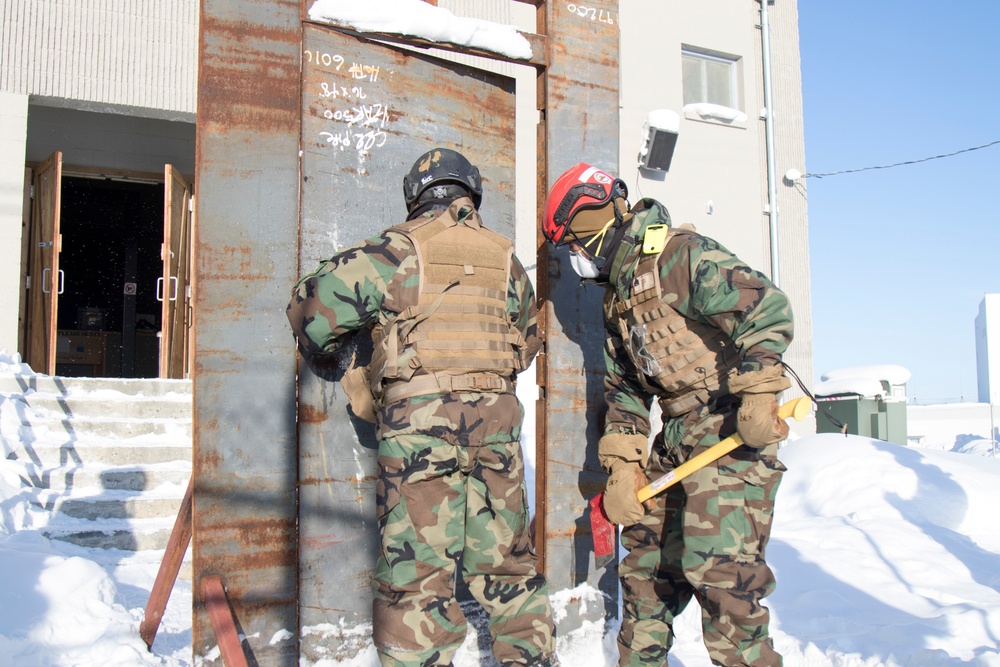 Multiple agencies participate in search and extraction during exercise Arctic Eagle 2020