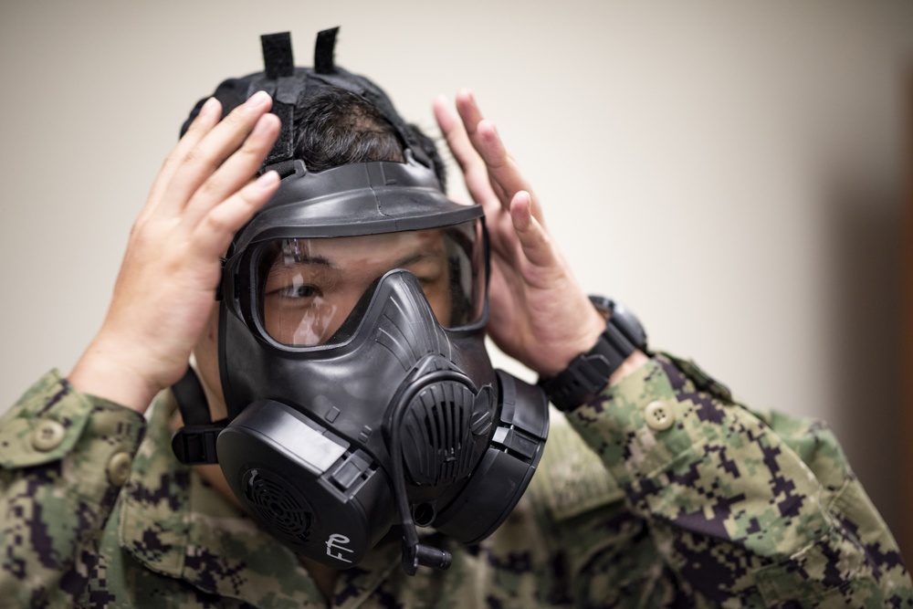 CFAO Conducts Respirator Fit Test