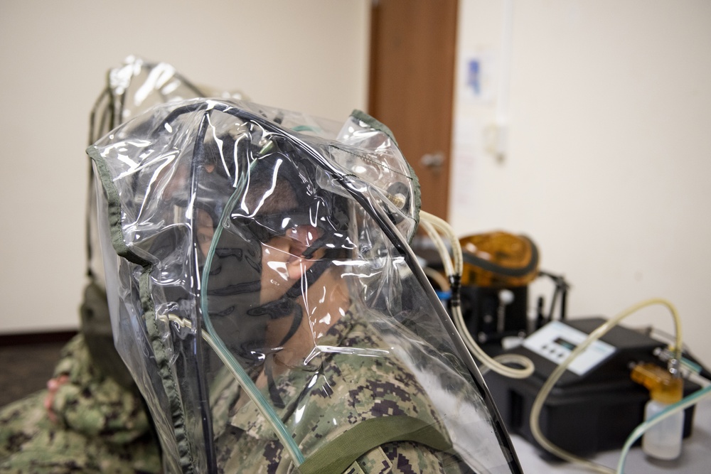 CFAO Conducts Respirator Fit Test