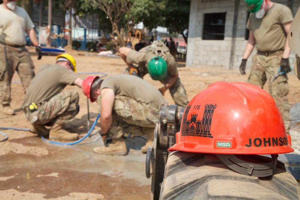 Cobra Gold 20: US, Thai Local Nationals build school in Phitsanulok