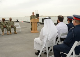 NSA Bahrain Mina Salman Pier Renovation Ribbon-Cutting Ceremony