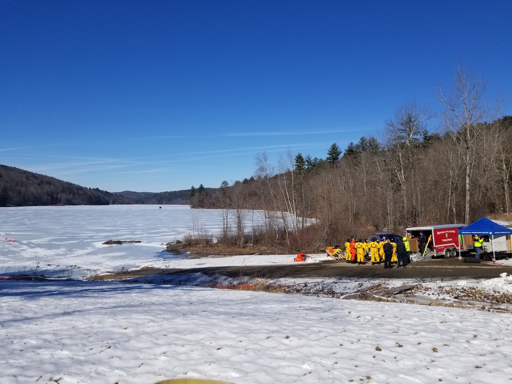 Littleville Lake Ice Training