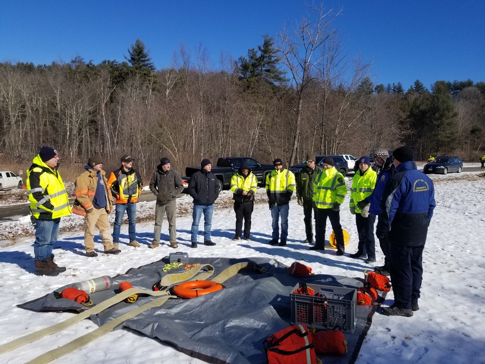 Littleville Lake Ice Training