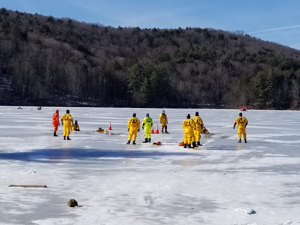 Littleville Lake Ice Training