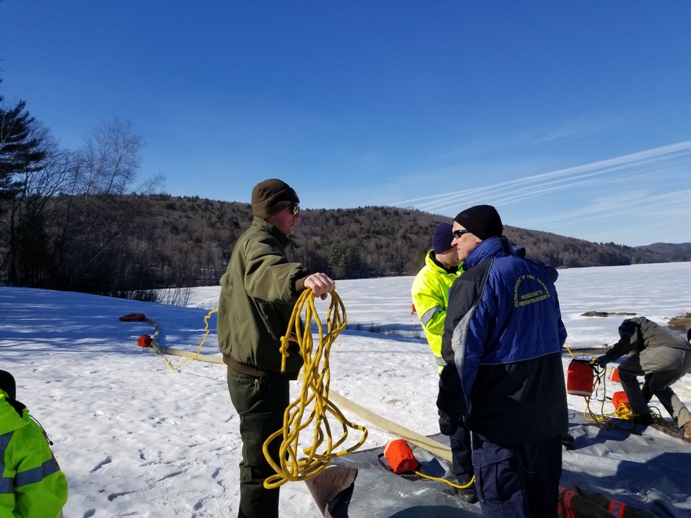 Littleville Lake Ice Training